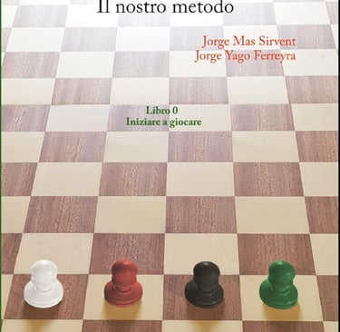 Quaternity Nuestro método Libro 0 Comenzar a Jugar de Jorge Mas y Jorge Yago, en italiano