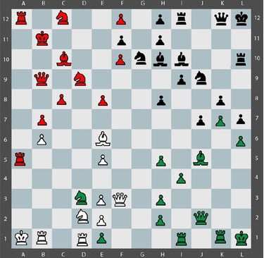 Jaque mate indirecto capturando la pieza que podría interponerse entre el rey y el atacante