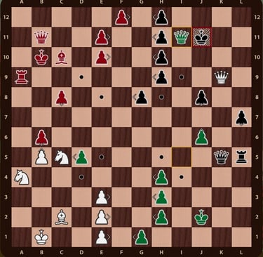 Solución ejercicio Quaternity. Jaque mate usando piezas de otro jugador