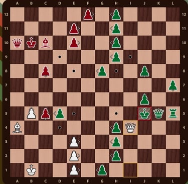 Solución ejercicio Quaternity. Jaque mate usando piezas de otro jugador