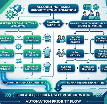 The First Wave: Which Accounting Tasks AI Will Disrupt Before Lunch