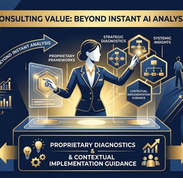 Beyond the Algorithm: why human consultants still matter in an age of instant AI analysis — bringing