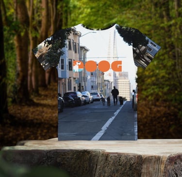Doog Walker T-Shirt Collection featuring wearable art and original photography.