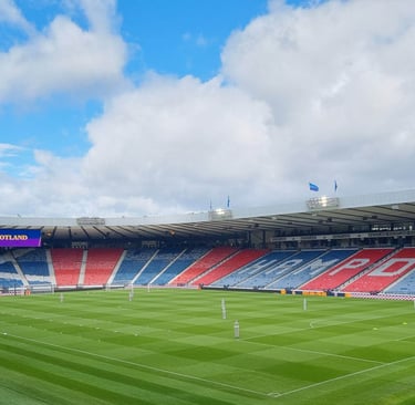 Hampden Park, Scotland's National Stadium and theplace we qualified for World CUp 2026