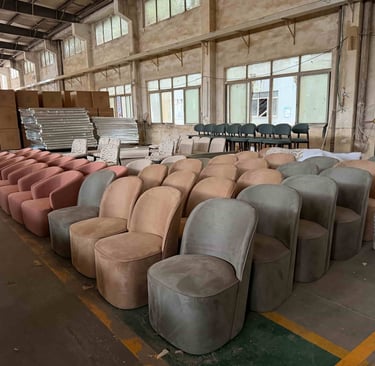 China furniture sourcing trip — hotel FF&E factory visit Foshan Guangdong