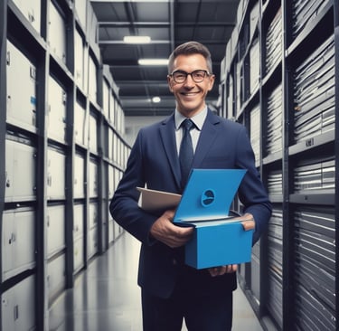 Portrait of a confident middle-aged man smiling, representing Raj Patel.