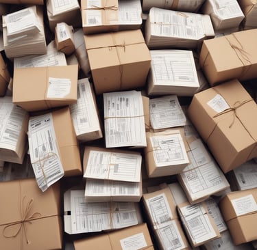 A delivery vehicle from Meenakshi Logistics ready for door-to-door shipment across India.