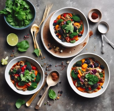 variety of assorted-color beans