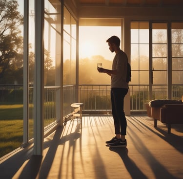 Bright living room with modern inventory