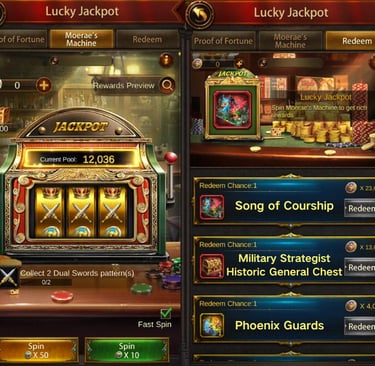 Lucky Jackpot during Evony 2026 Midsummer