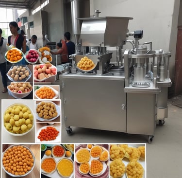pani puri machine