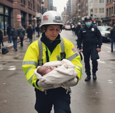 A group of diverse young adults sharing a joyful moment during a community support session.