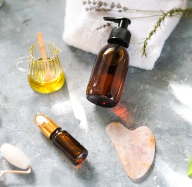 زيوت و كريمات طبيعية فعالة و امنة شامبو و بلسم مكونات طبيعية