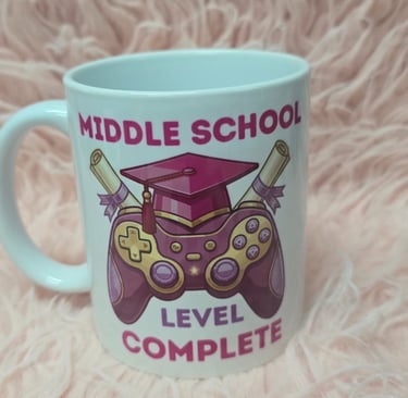 taza personalizada de middle school 