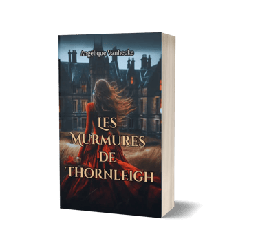 Romance historique gothique Les Murmures de Thornleigh Angélique Vanhecke.
