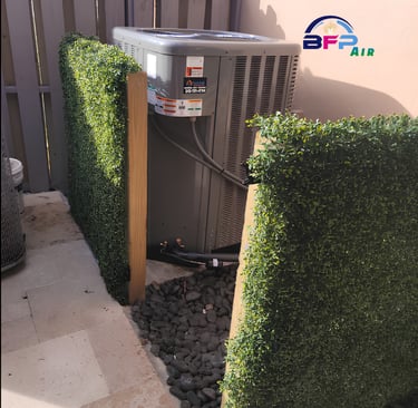 new AC unit install Parkland