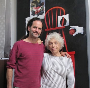 Tal Avitzur with Irma Cavat.