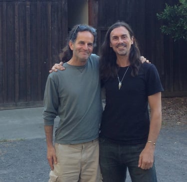 Tal Avitzur with Jeremy Mayer.