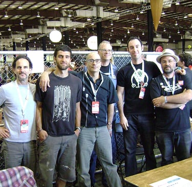 Applied Kinetic Art group at Bay Area Maker Faire.