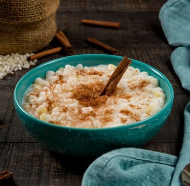 canjica cremosa simples e caseira com textura bem definida