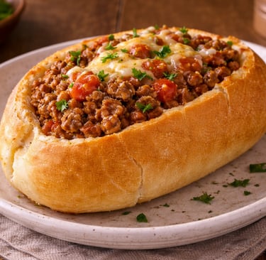 buraco quente simples e barato com carne moída caseiro