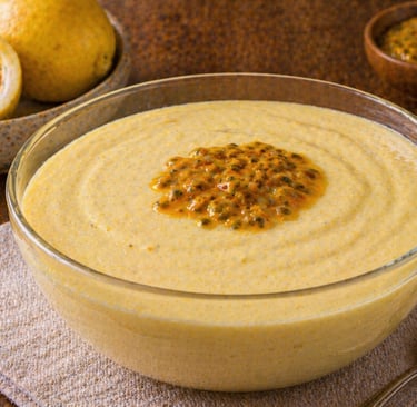 mousse de maracujá simples e barato cremoso caseiro