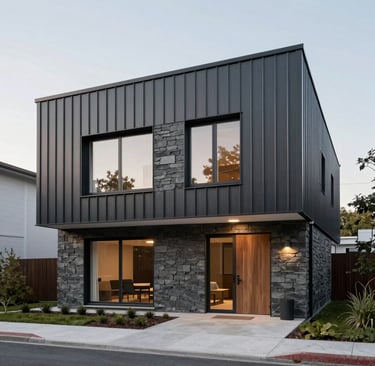 a man riding a skateboard down the side of a ramp