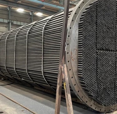 Inspección en intercambiadores de calor