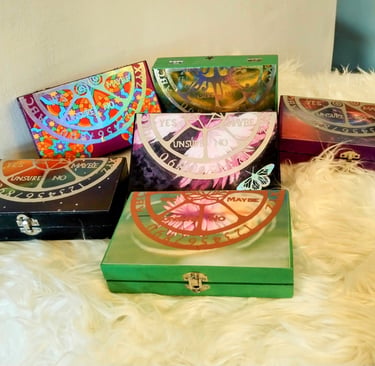 Pendulum board box