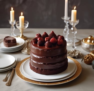 A close-up of a beautifully plated gourmet dish from recipes à la carte, highlighting vibrant colors and fresh ingredients.