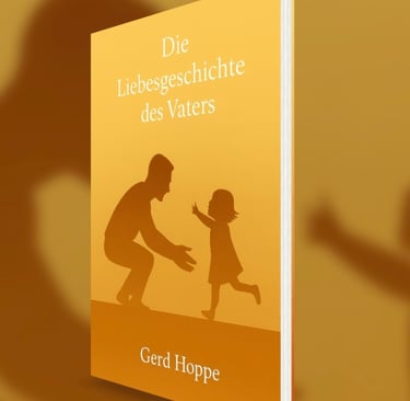 Buchcover „Die Liebesgeschichte des Vaters“ von Gerd Hoppe.