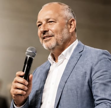 Portrait von Gerd Hoppe – Pastor, Evangelist und Autor.