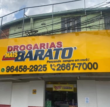 Estamos perto de você. Drogaria mais barato rancho novo.