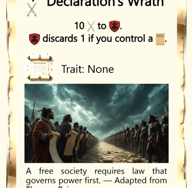 Declaration's Wrath