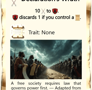 Declaration's Wrath