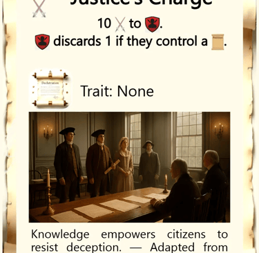 Justice's Charge