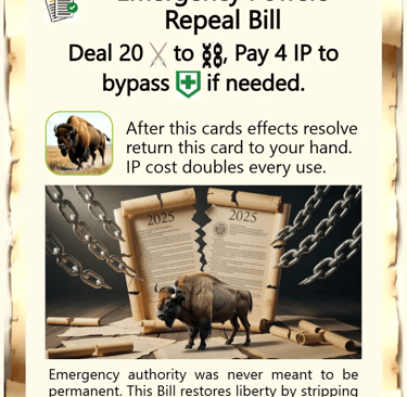 Emergency Powers Repeal Bill