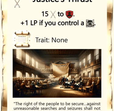 Justice's Thrust