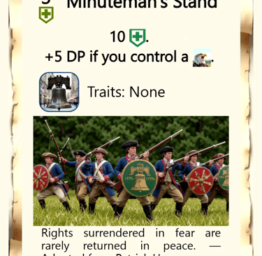 Minuteman's Stand