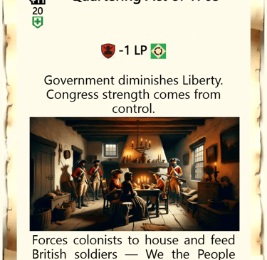 Quartering Act of 1765