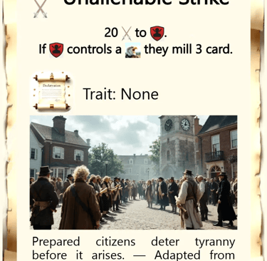 Unalienable Strike