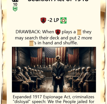 Sedition Act of 1918