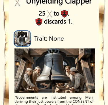 Unyielding Clapper