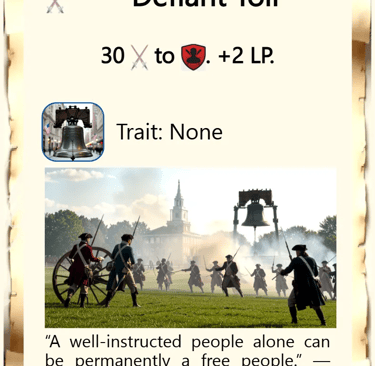 Defiant Toll