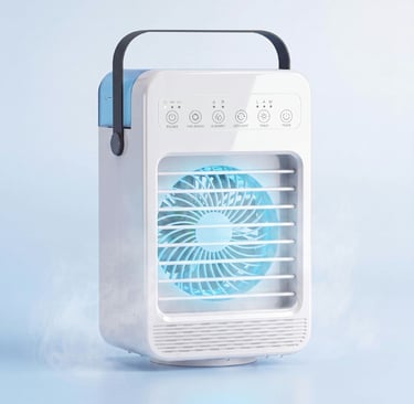 TundraFreeze portable personal air cooler – cools any room in 5 minutes, USB rechargeable with 8 h