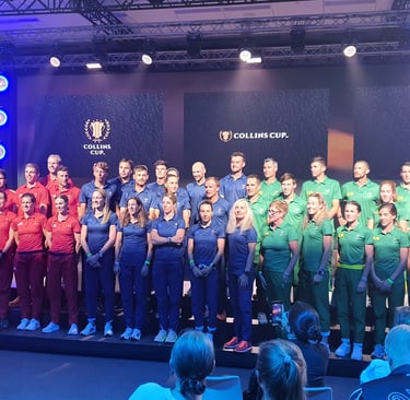 James Oswald Coaching at the Collins Cup PTO Race