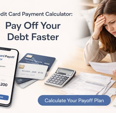 Credit Card Payment Calculator: How to Pay Off Your Debt Faster_cleareveryday.com