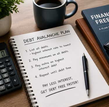 Debt Avalanche Method The Smartest Way to Pay Off Debt Faster_cleareveryday.com