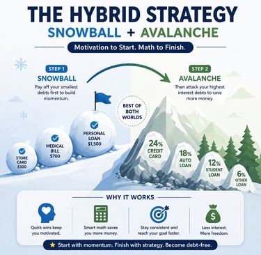 Hybrid Debt Repayment Strategy_ClearEveryday.com