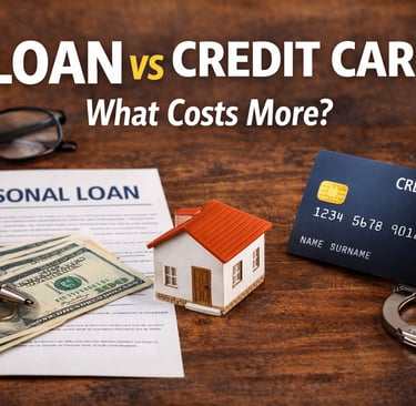 Loan vs Credit Card What Costs More (2026 Guide)_cleareveryday.com
